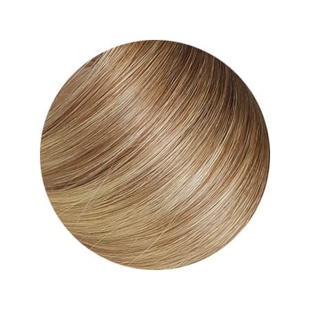 Coffee n Cream Balayage Colour Human Hair Extensions Clip in 1 Piece
