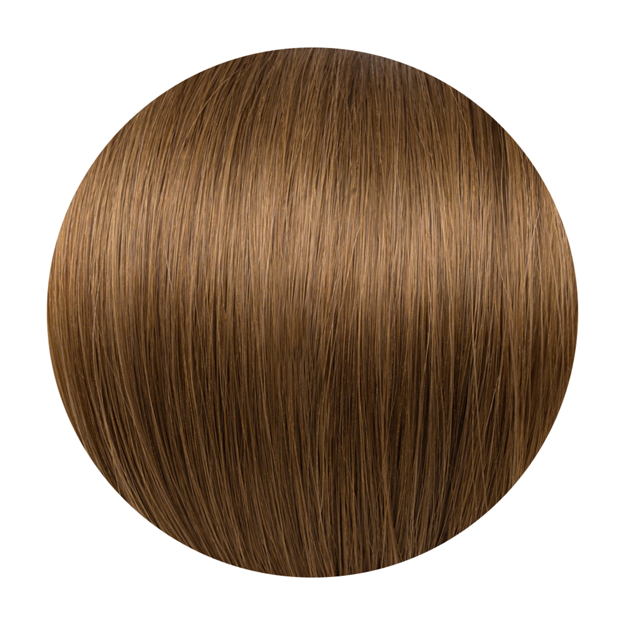Caramel Human Hair Extensions Clip in 1 Piece